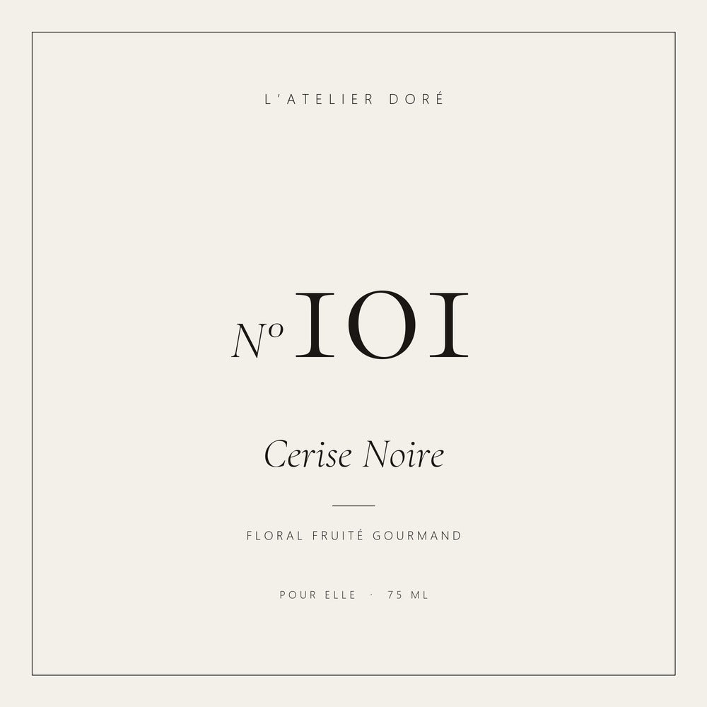 L’Atelier Doré N°101 – Cerise Noire, parfum 75 ml