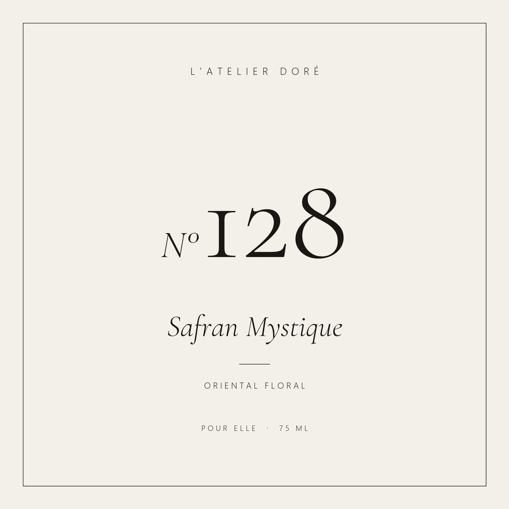 L’Atelier Doré N°128 – Safran Mystique, parfum 75 ml