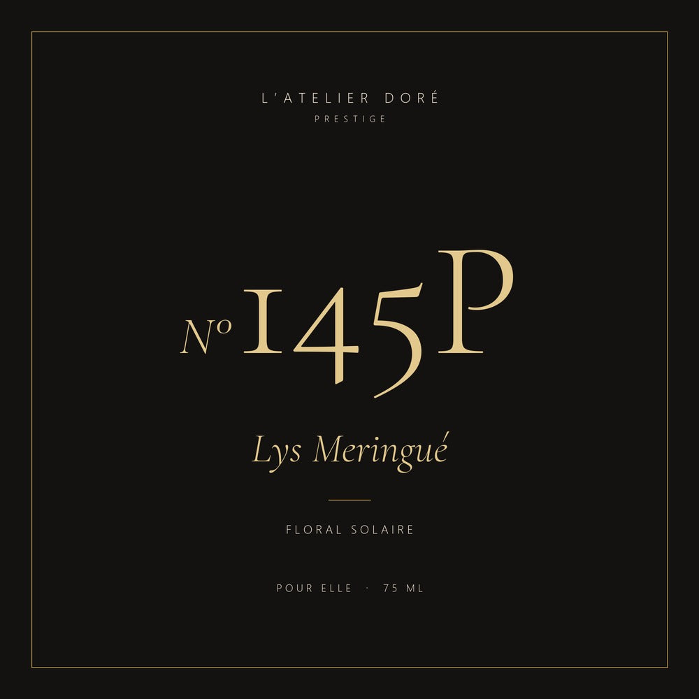 L’Atelier Doré N°145P – Lys Meringué, parfum 75 ml