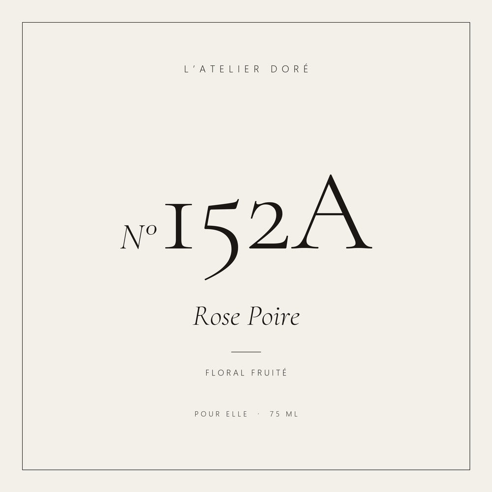 L’Atelier Doré N°152A – Rose Poire, parfum 75 ml