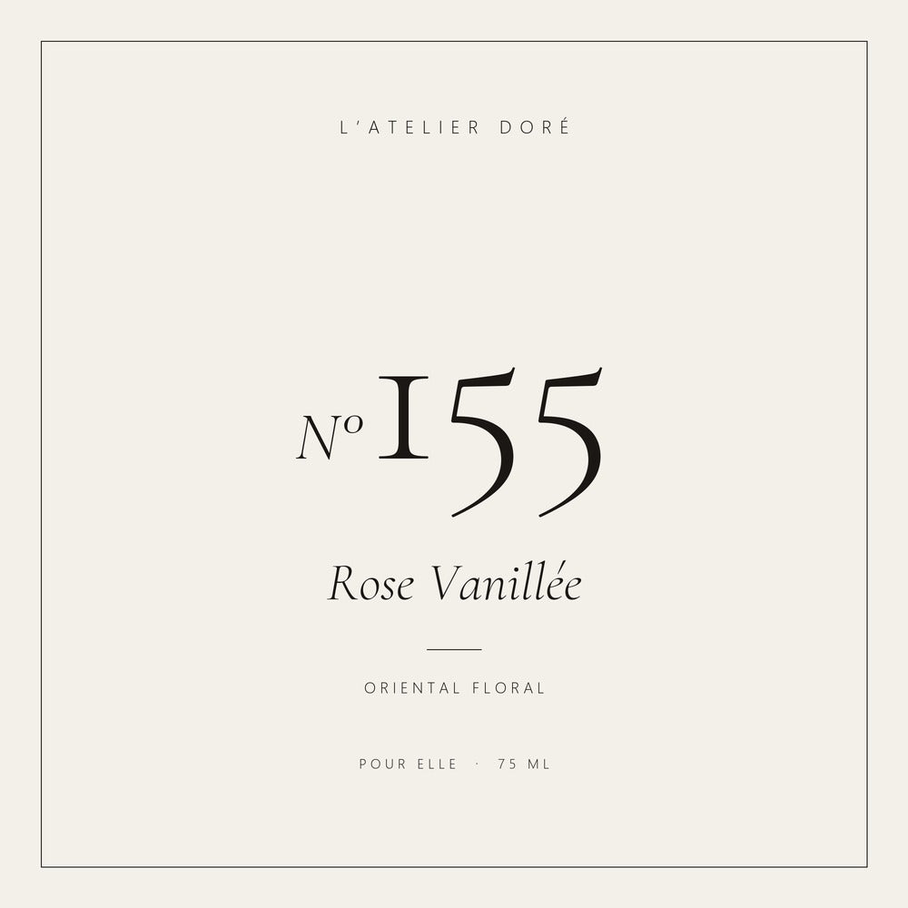 L’Atelier Doré N°155 – Rose Vanillée, parfum 75 ml