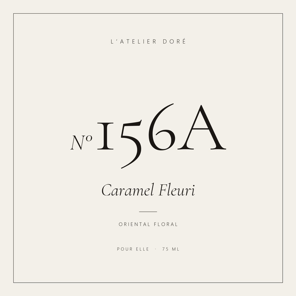 L’Atelier Doré N°156A – Caramel Fleuri, parfum 75 ml