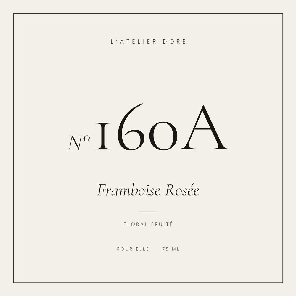 L’Atelier Doré N°160A – Framboise Rosée, parfum 75 ml