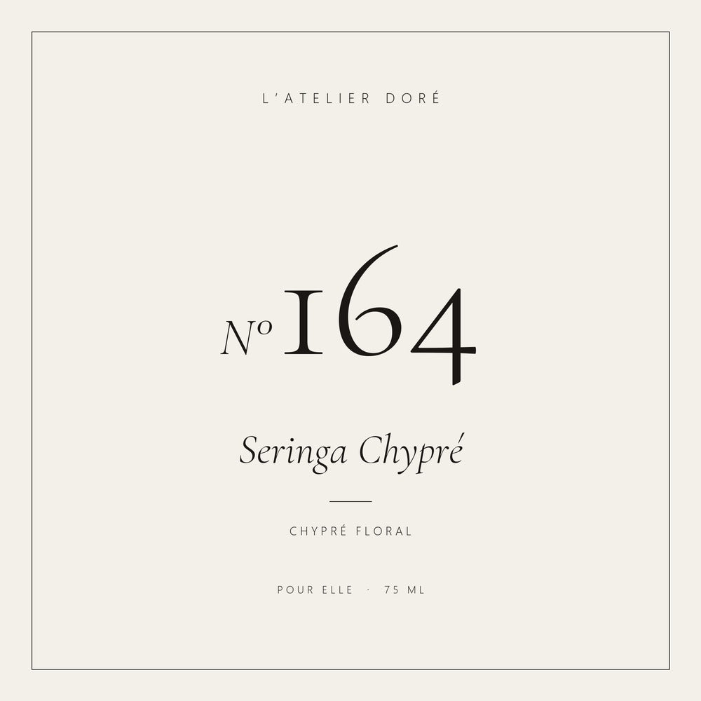 L’Atelier Doré N°164 – Seringa Chypré, parfum 75 ml
