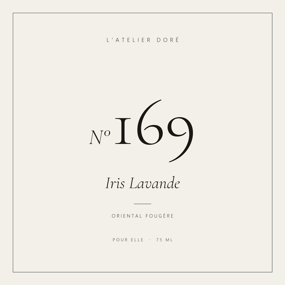 L’Atelier Doré N°169 – Iris Lavande, parfum 75 ml