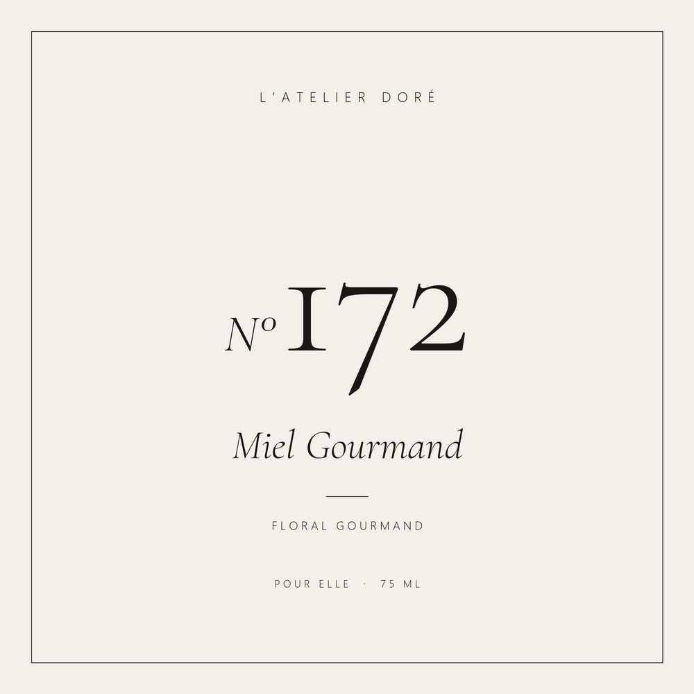 L’Atelier Doré N°172 – Miel Gourmand, parfum 75 ml