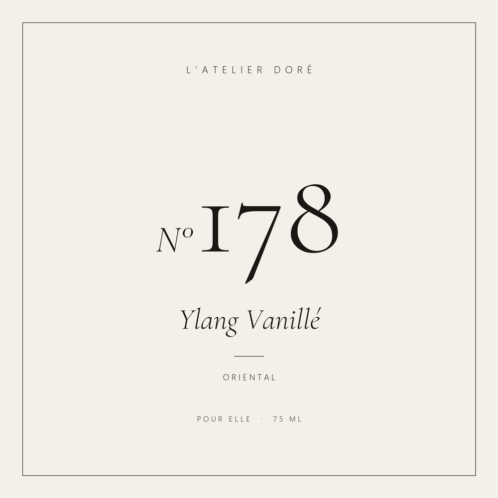 L’Atelier Doré N°178 – Ylang Vanillé, parfum 75 ml