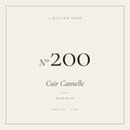 L’Atelier Doré N°200 – Cuir Cannelle, parfum 75 ml
