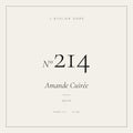 L’Atelier Doré N°214 – Amande Cuirée, parfum 75 ml
