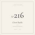 L’Atelier Doré N°216 – Citron Basilic, parfum 75 ml