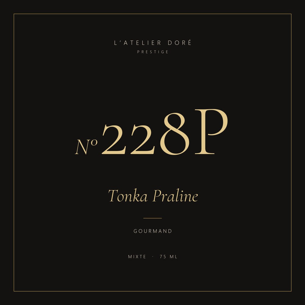 L’Atelier Doré N°228P – Tonka Praline, parfum 75 ml